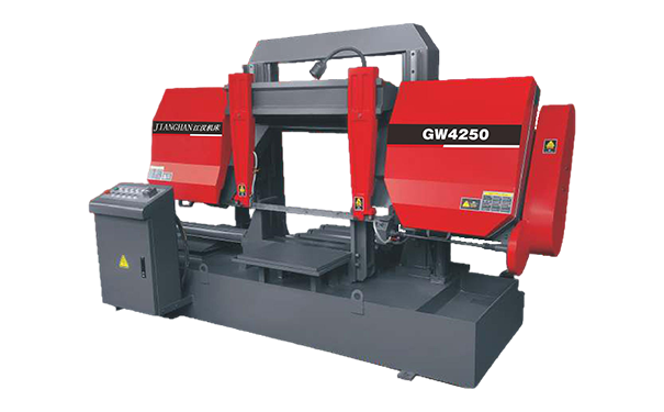 清溪镇GW4250双柱龙门卧式带锯床